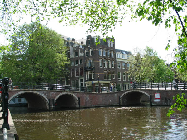 Reguliersgracht and Prinsengracht Bridge Amsterdam
