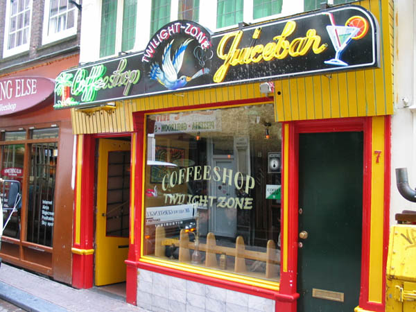Coffeeshop Twilight Zone Amsterdam