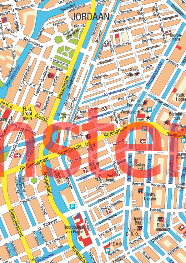 Amsterdam map B3 | Amsterdam.info