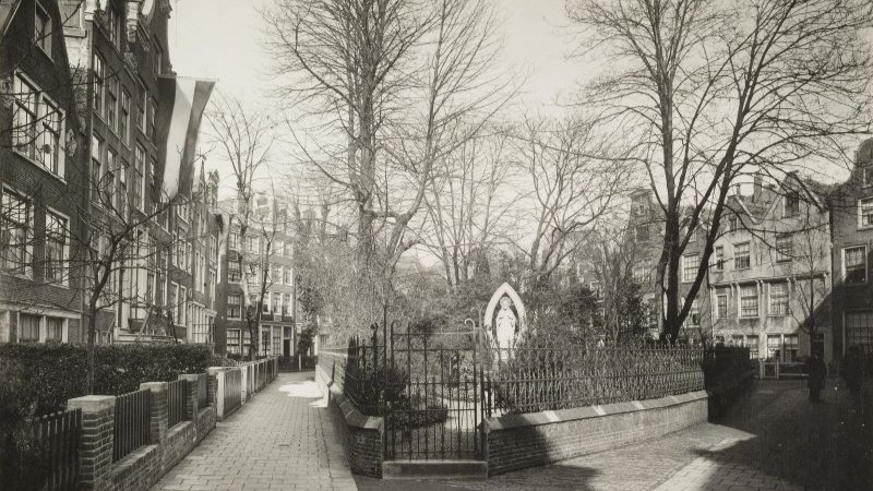 Historisches Foto des Begijnhofs