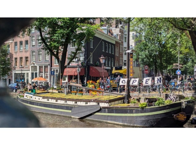 Amsterdam Houseboat Museum Außenansicht